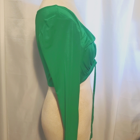 HOUSE OF HARLOW×REVOLVE YULIA TOP IN KELLY GREEN SZ XL - Picture 8 of 14